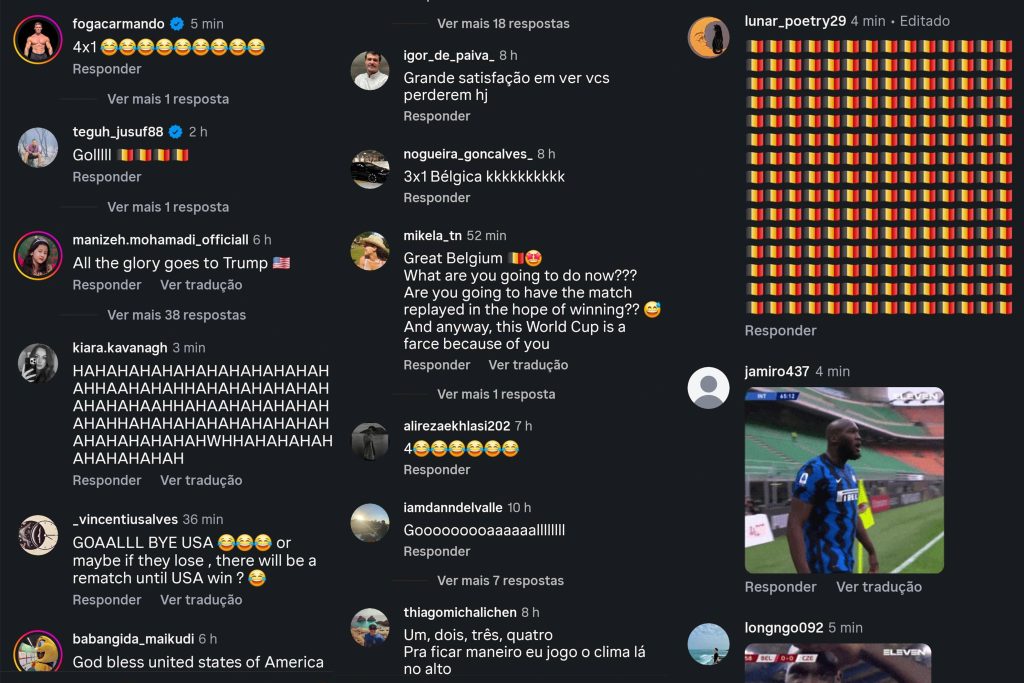 Fãs invadem perfil de Trump para zoar e repercutem imitação da ‘dancinha’ por jogadores da Bélgica